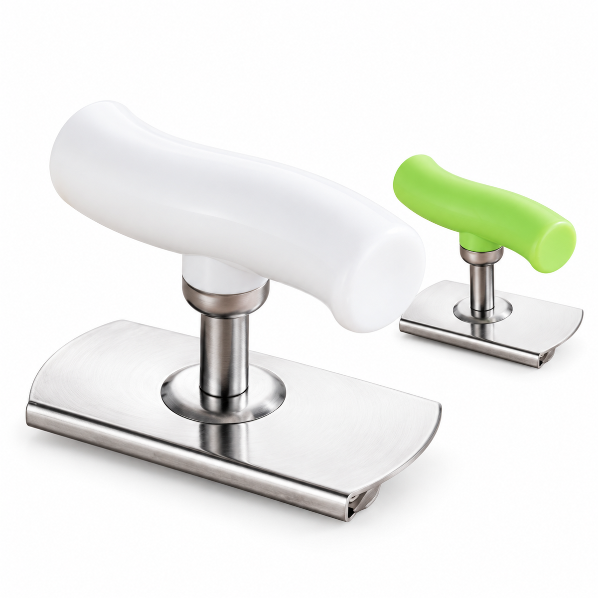 💥Adjustable Bottle & Jar Opener, Easy-Grip Stainless Steel Kitchen Opening Tool for 1–4 Inch Lids