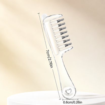 💆Scalp Oil Applicator Comb, Precision Hair Treatment Bottle for Root Application, Scalp Massage Brush for Hair Oils, Serums and Liquid Hair Care Products