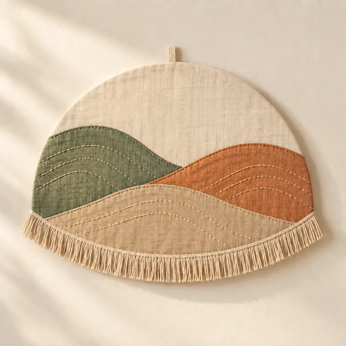 Meadow Arc Textile Banner front view