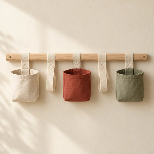 Ribbon Rail Entry Organizer front view