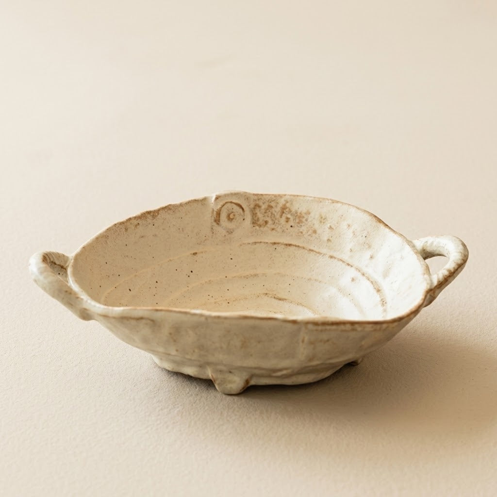 Rustic Japanese Handmade Ceramic Bowl